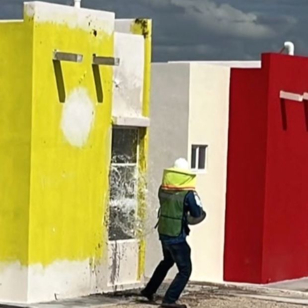 Enjambre de Abejas Ataca a Obreros en una Construcción de Reynosa